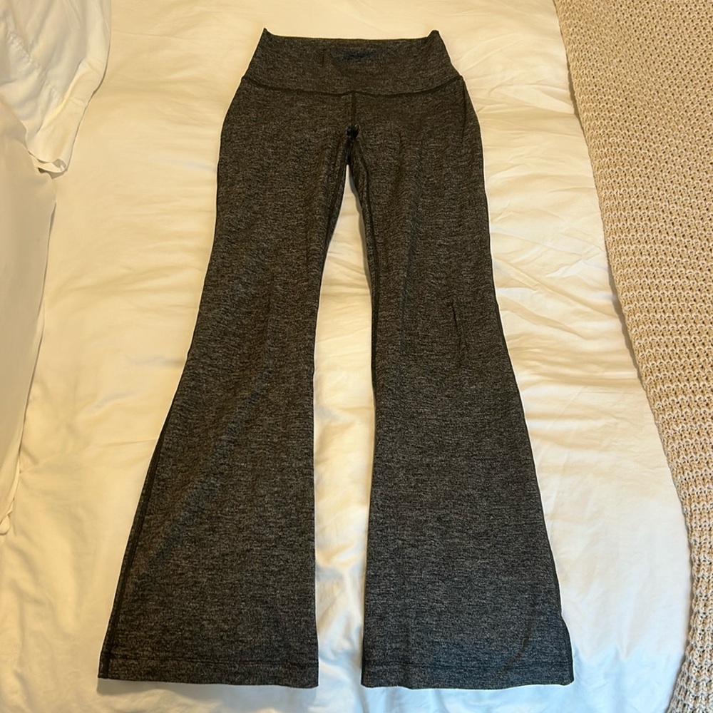 Lulu lemon high waisted flared leggings
